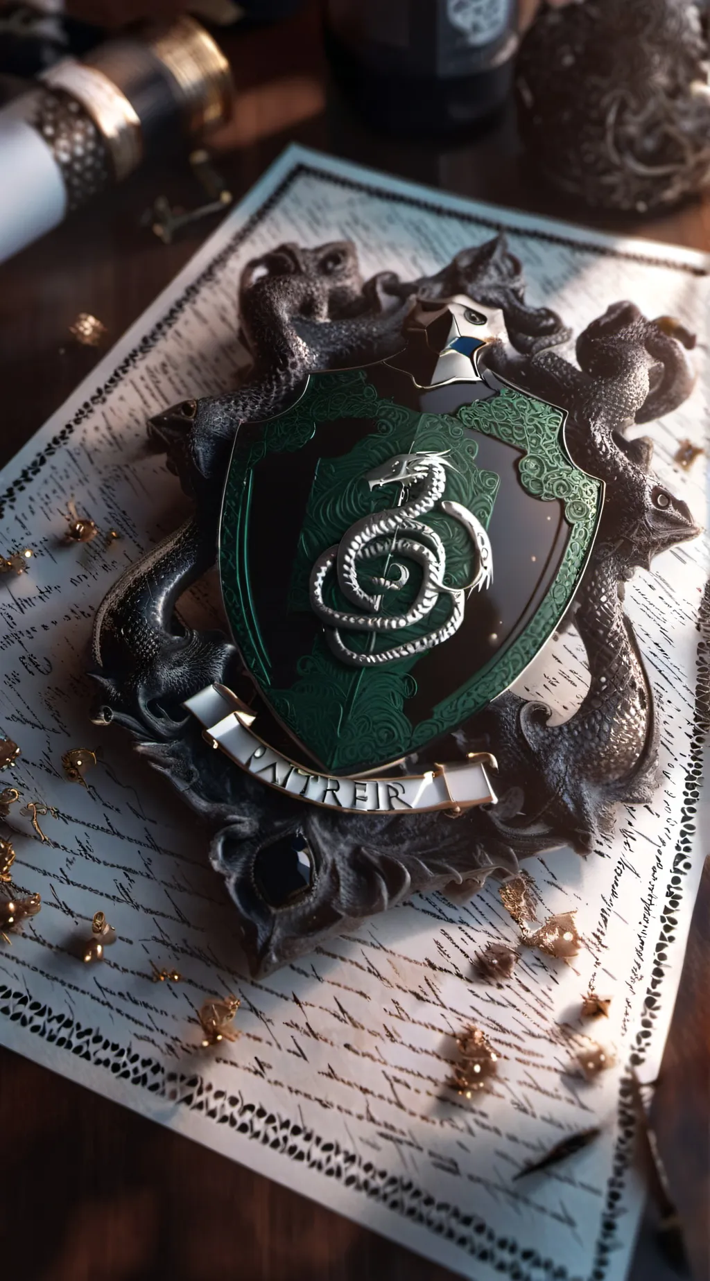 ai character: Slytherin Boyz background