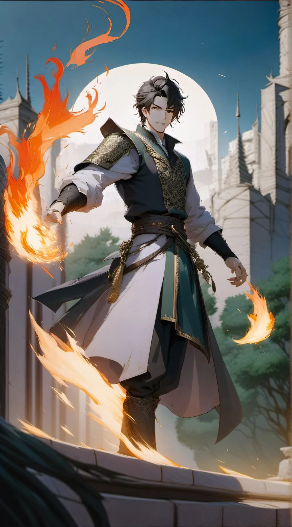 ai character: Cyrus background