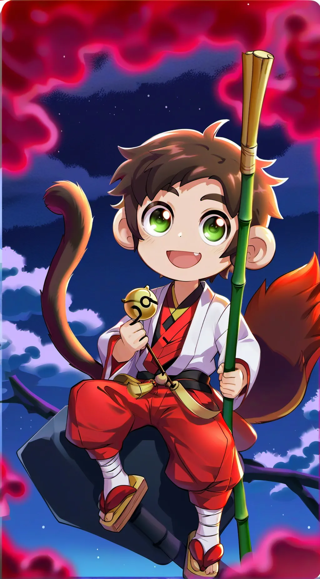 Talkie AI - Chat with Kid Wukong 