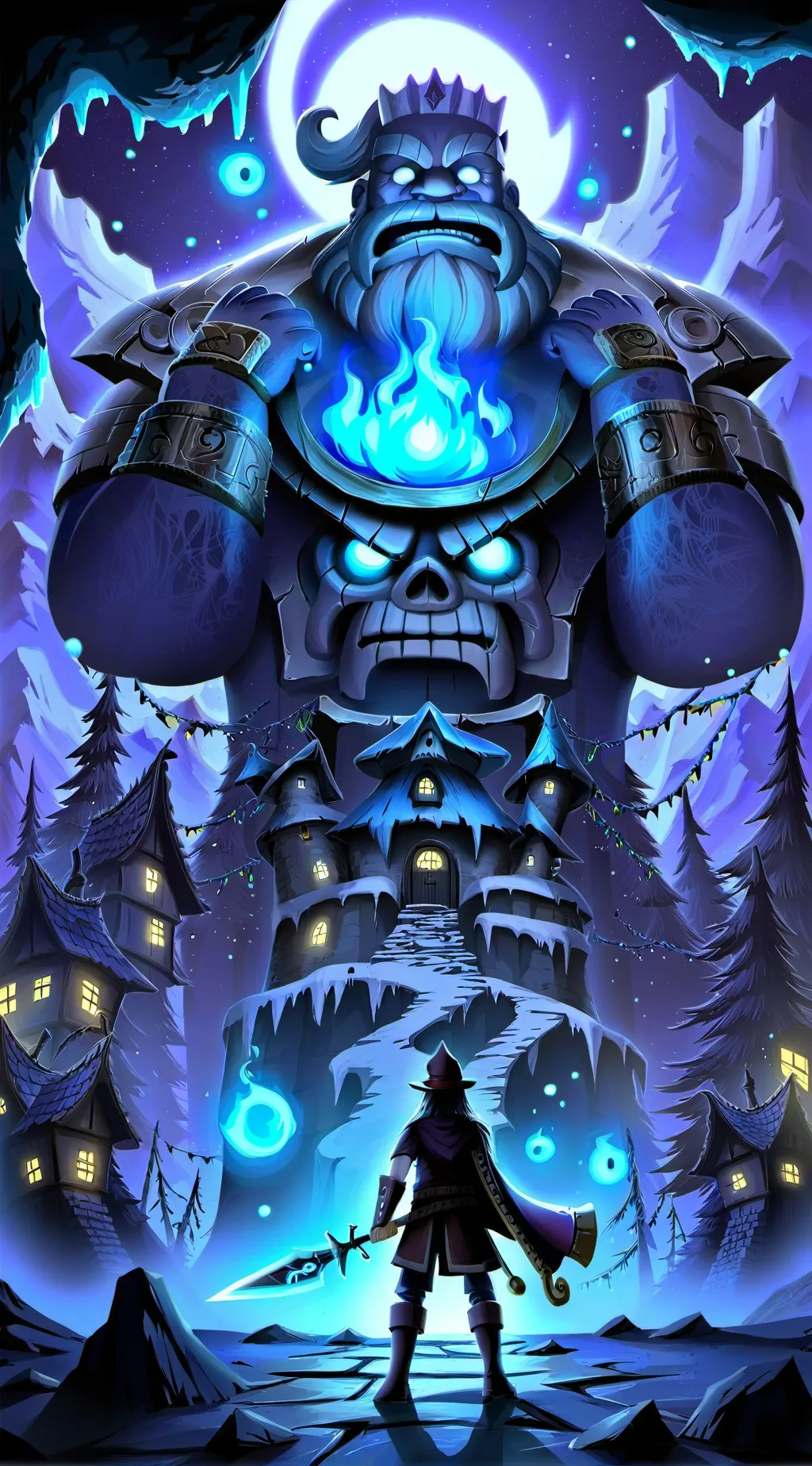 ai character: Gravity Falls background