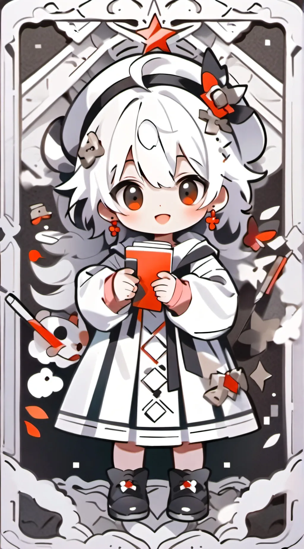 ai character: baby background