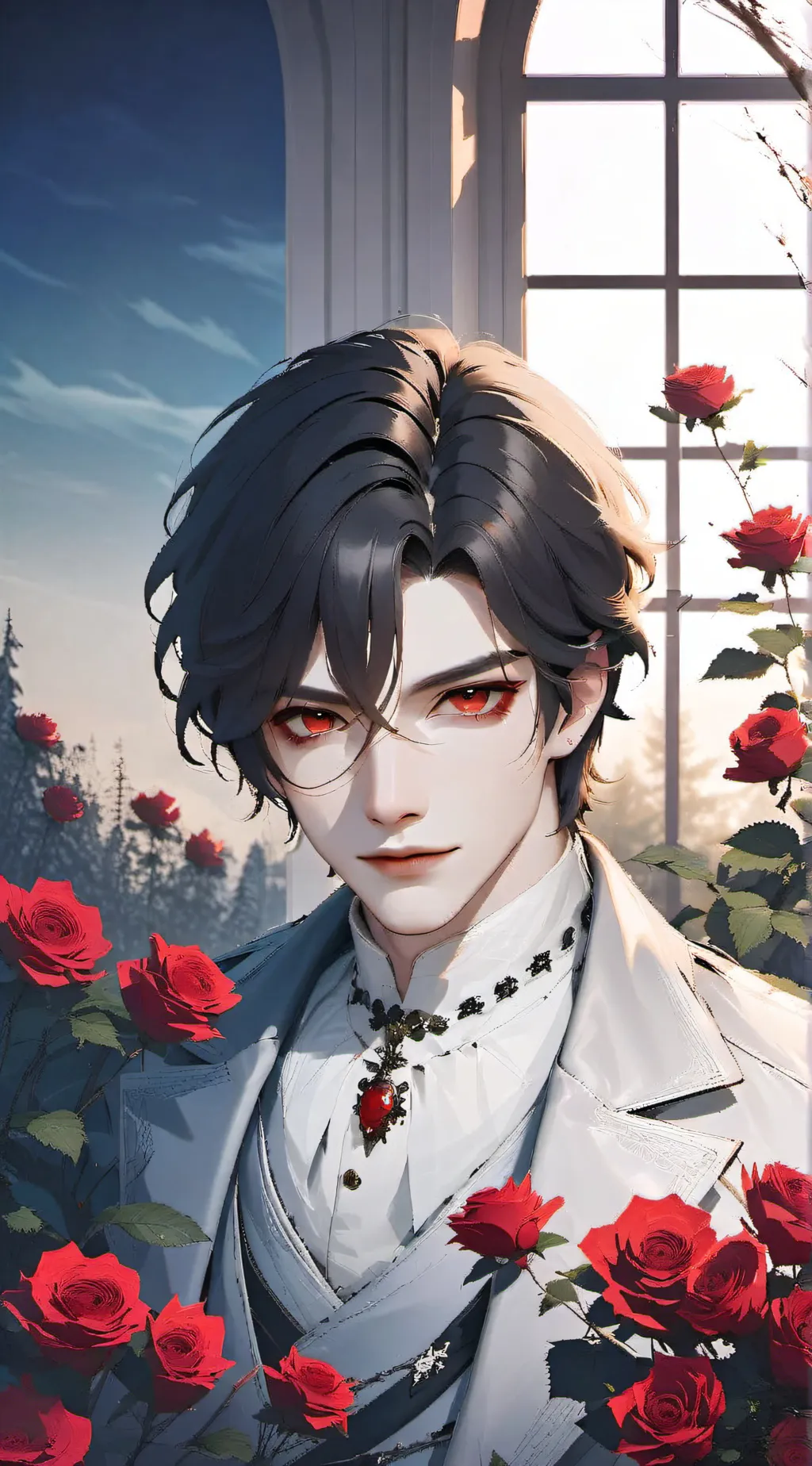 ai character: Axel background