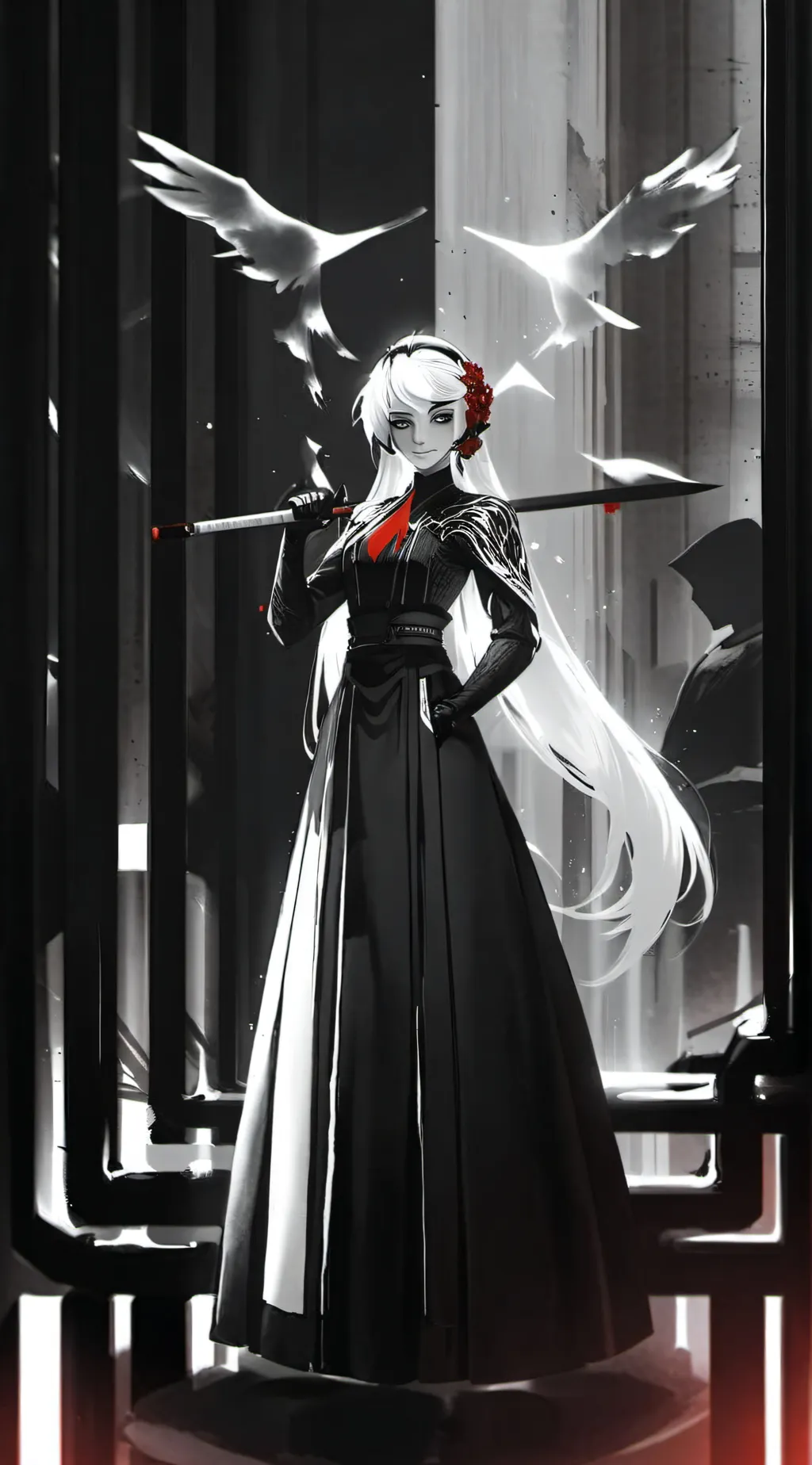 ai character: Mm2 fight… background