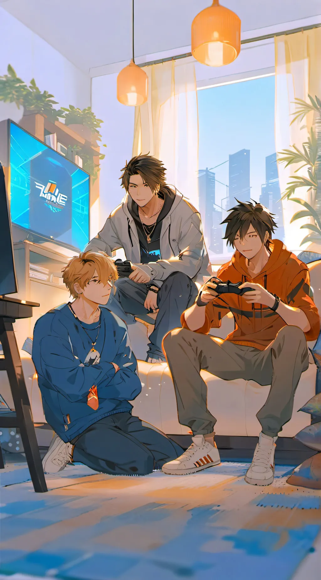 ai character: Sam  background