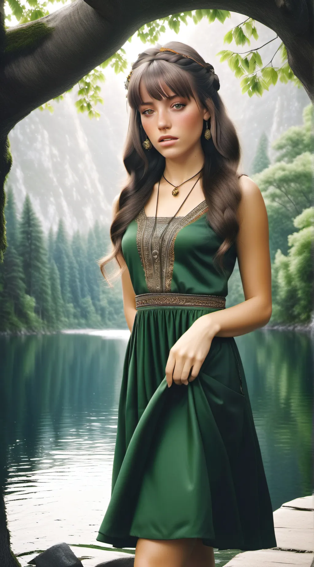 ai character: Maria ￼ background