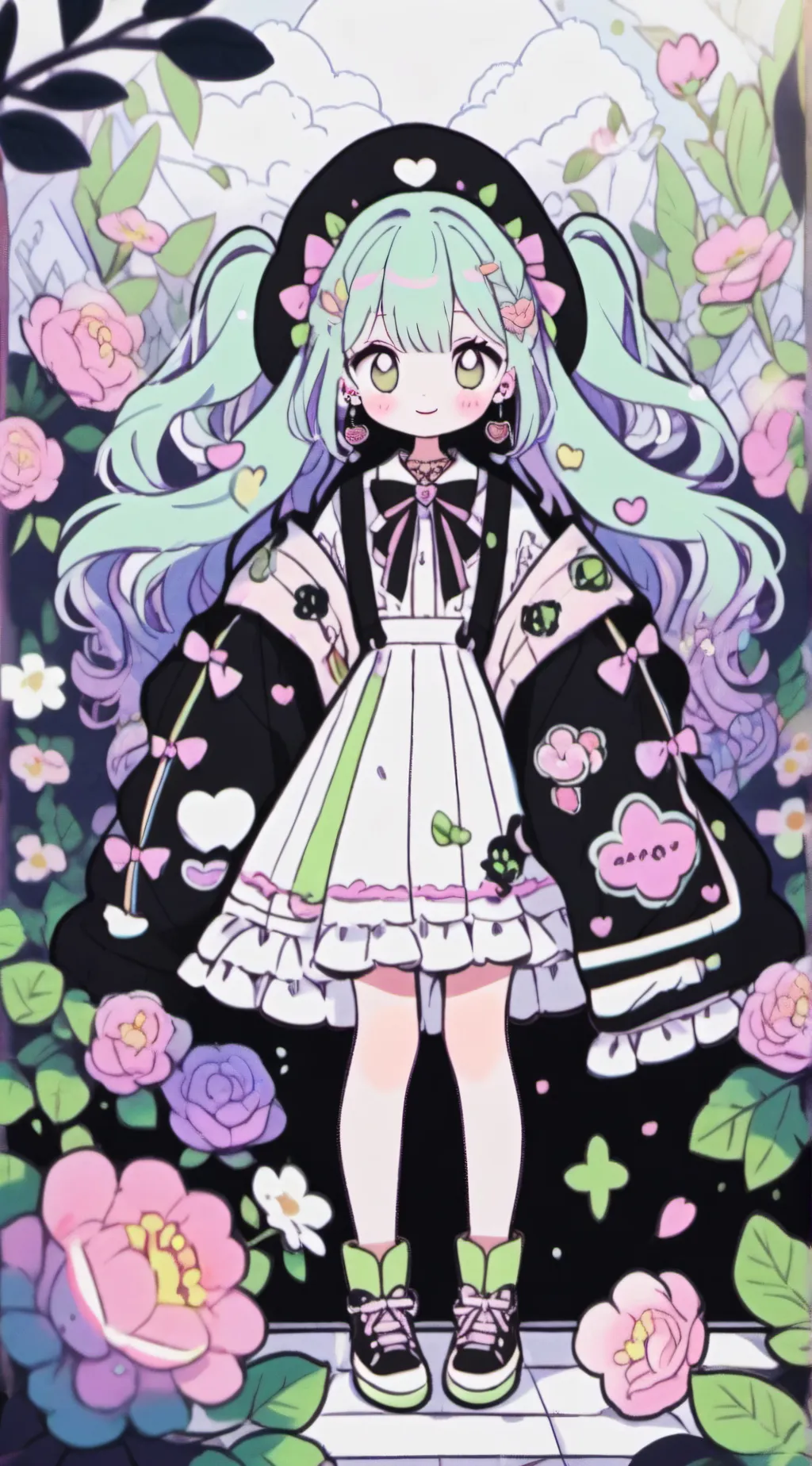 ai character: Sandy  background