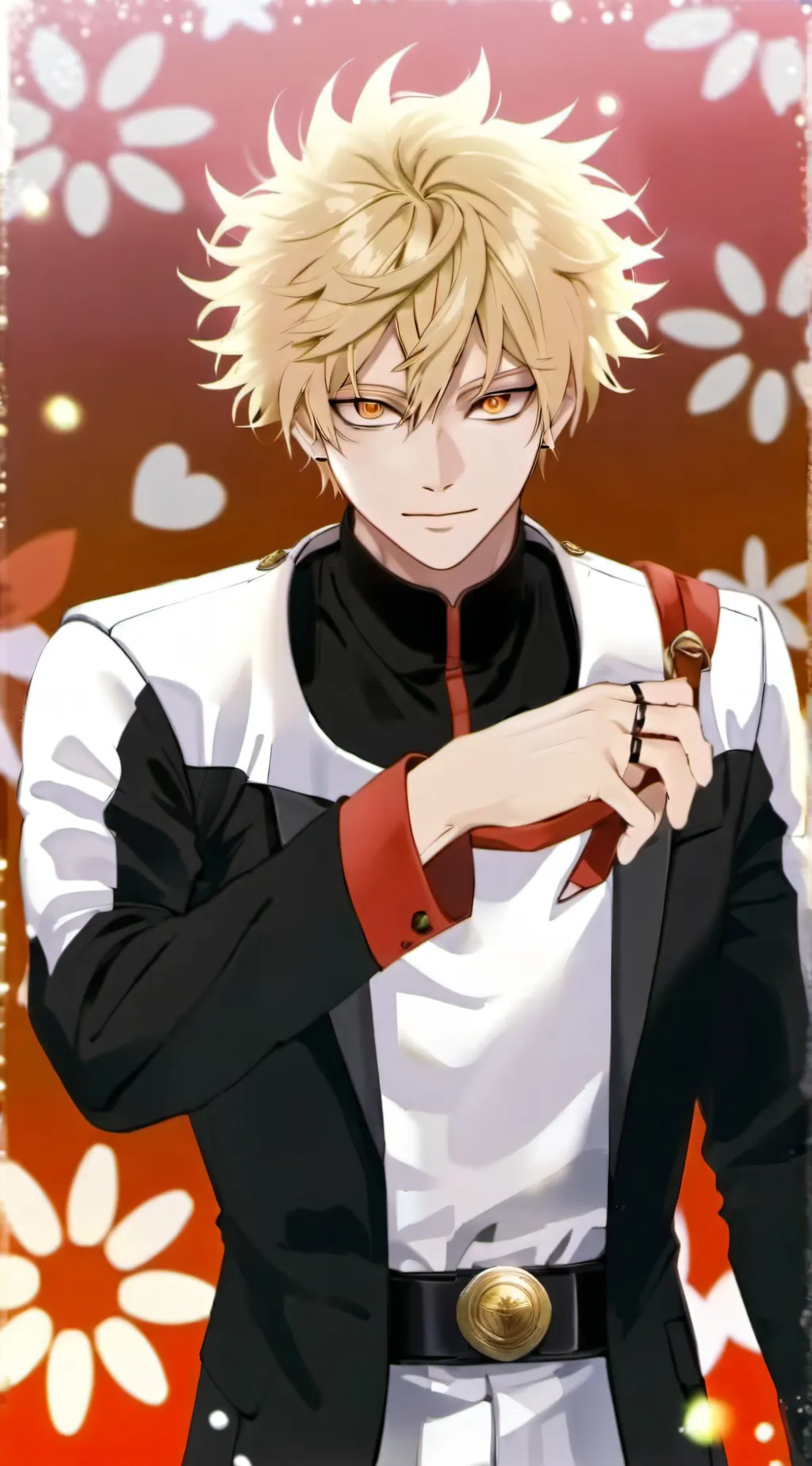 ai character: Katsuki Bakugo background