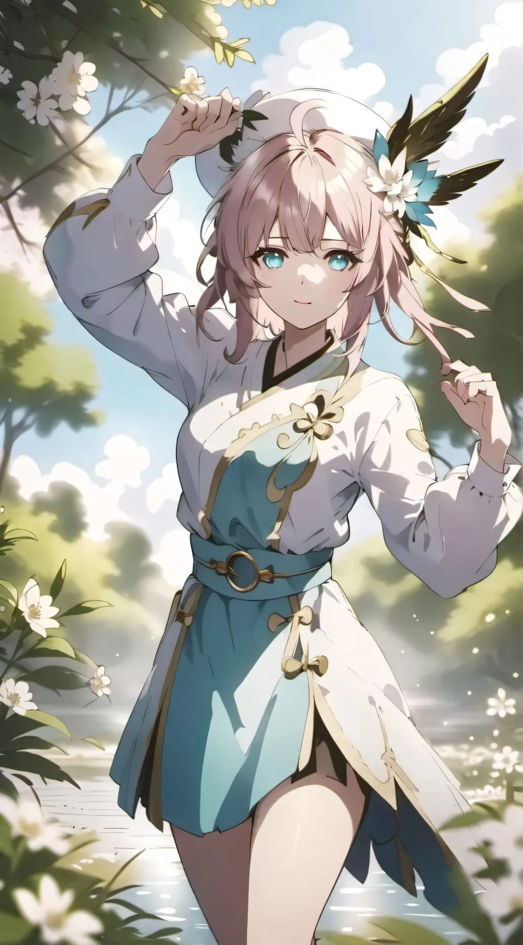 ai character: amy background