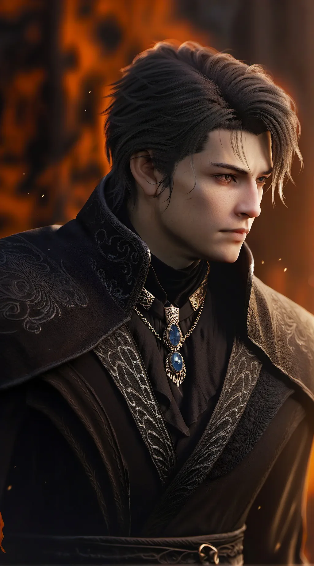 ai character: Mortal background