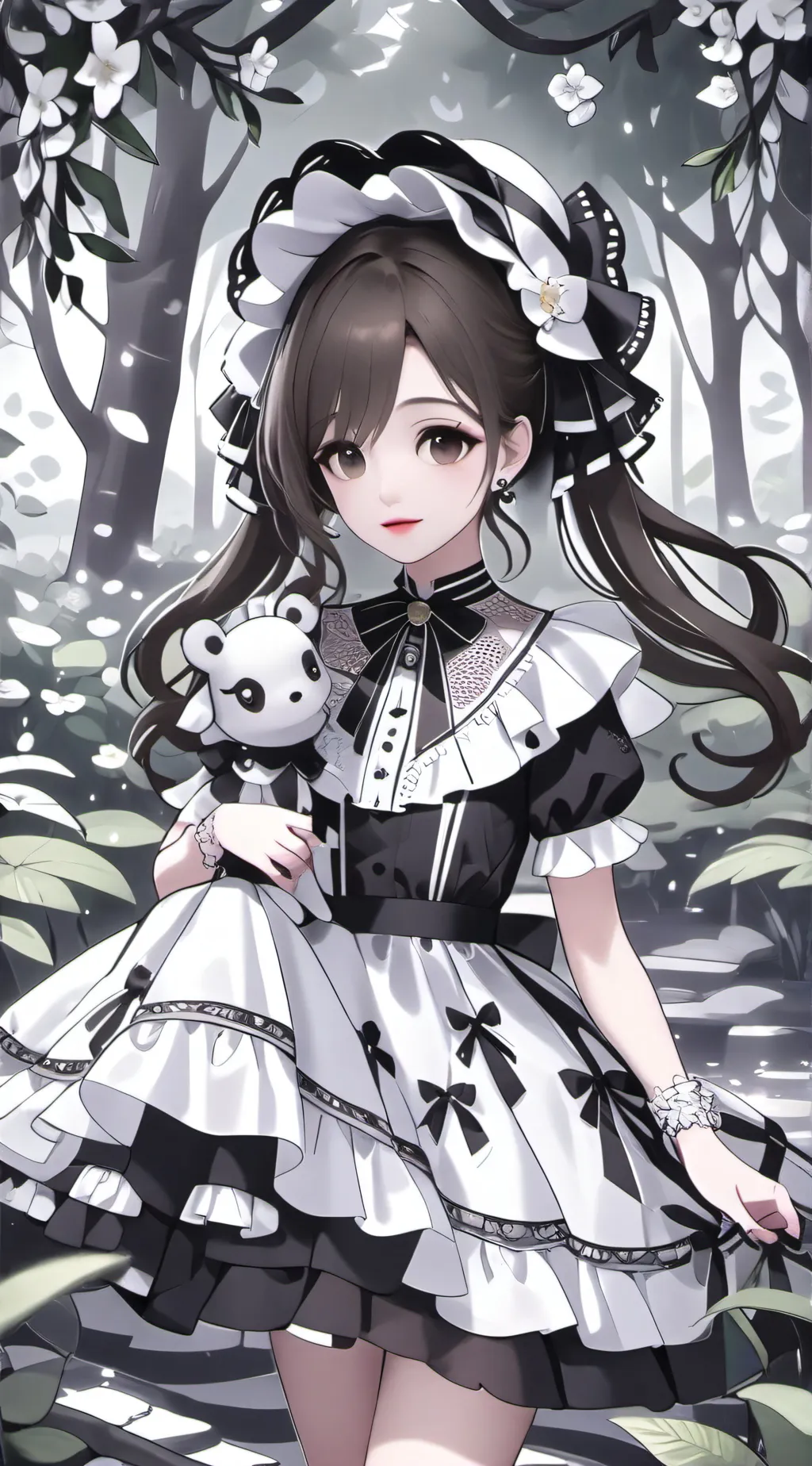 ai character: CUTIE background
