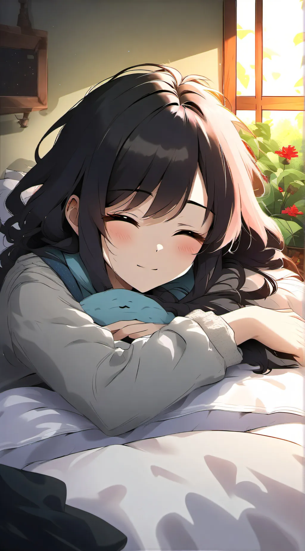 ai character: Sleepy background