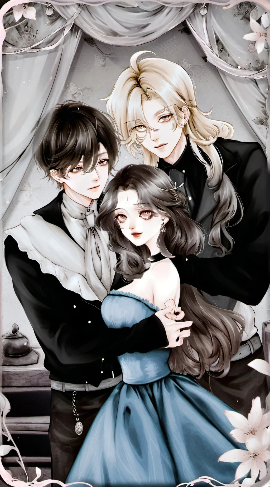 ai character: Oliver and milo background