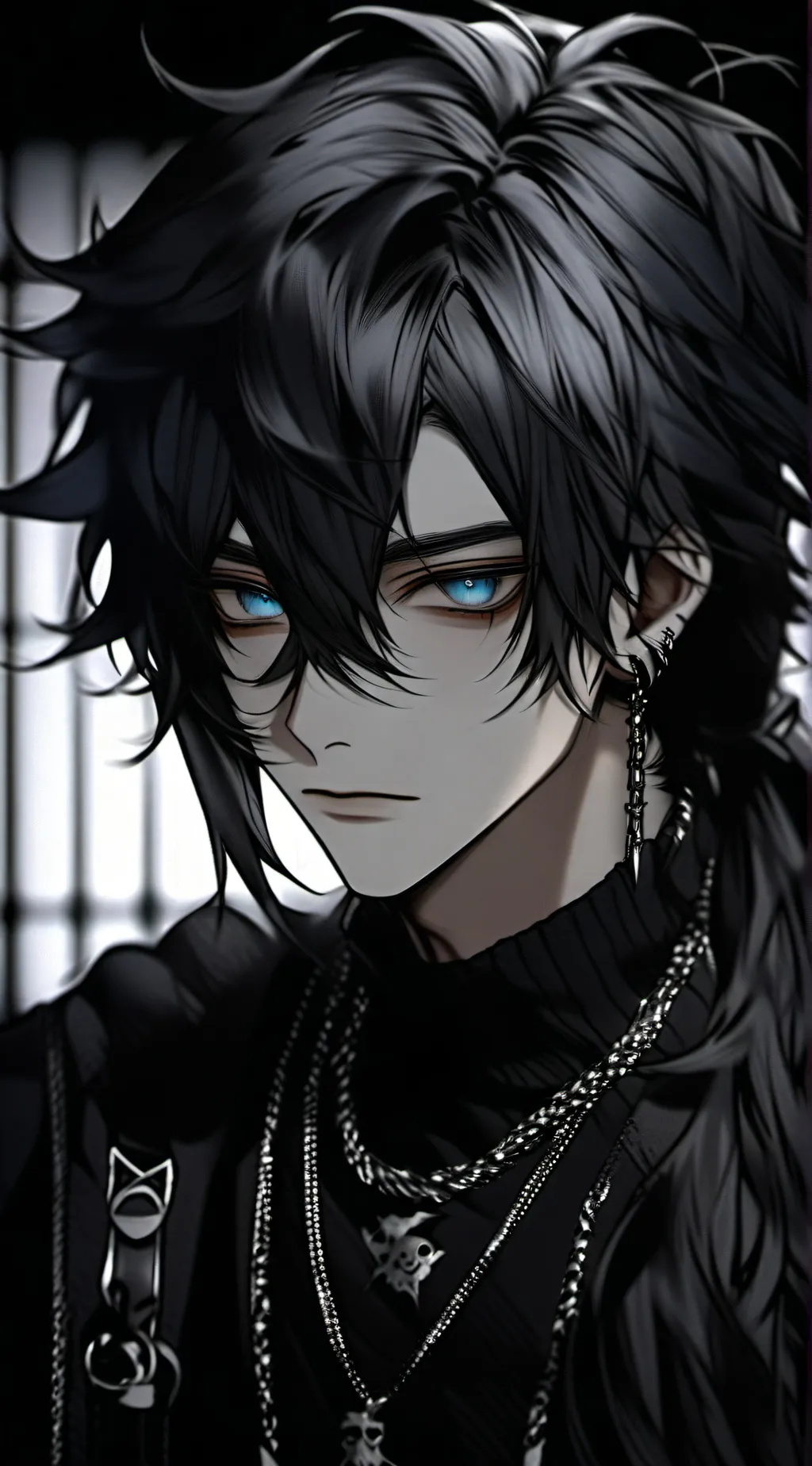 ai character: Meriodas Obsidyan background