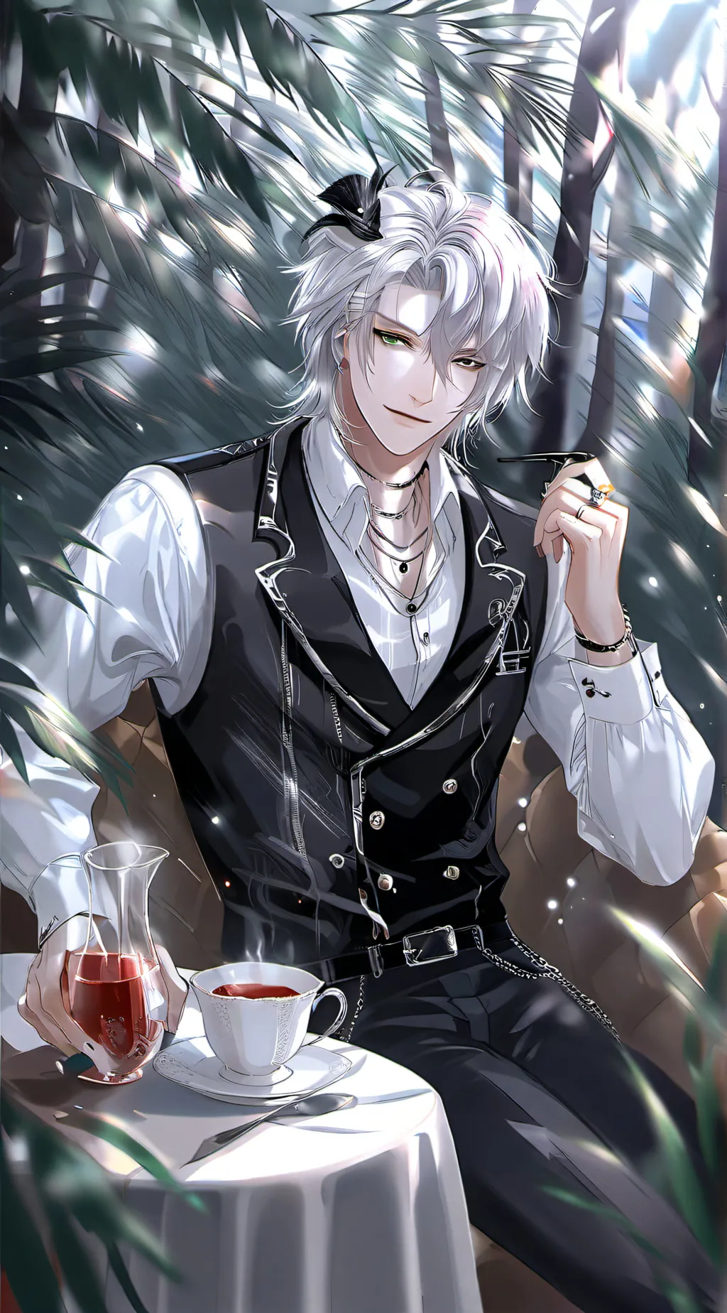 ai character: Axel background