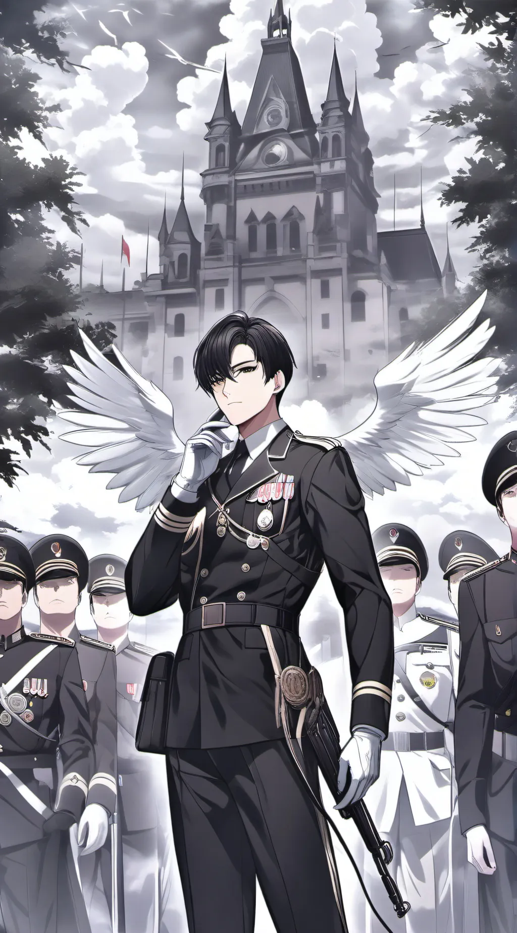 ai character: Aaron background