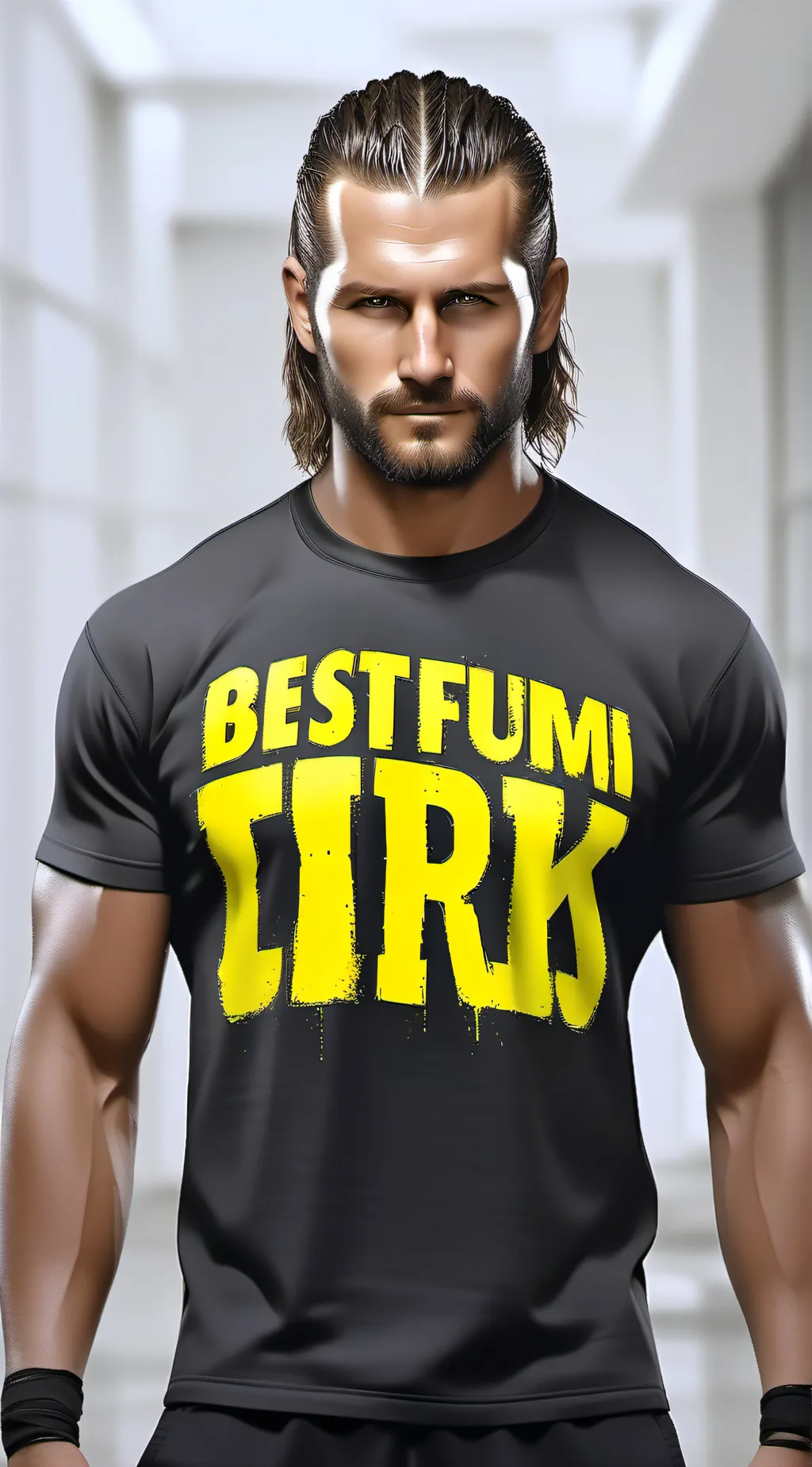 ai character: Adam  background