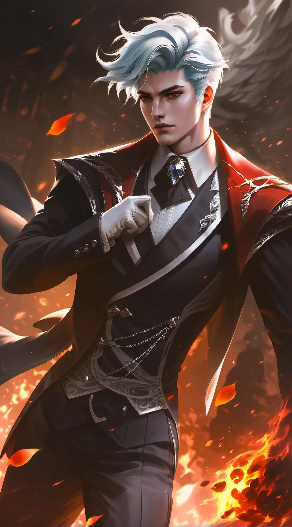 ai character: Ren background