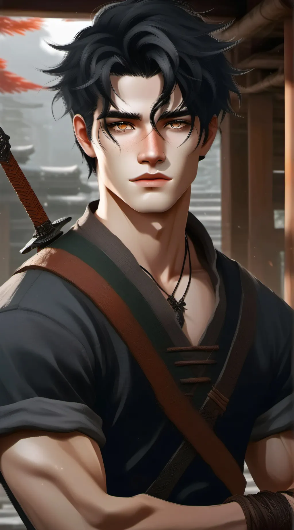 ai character: Kai background