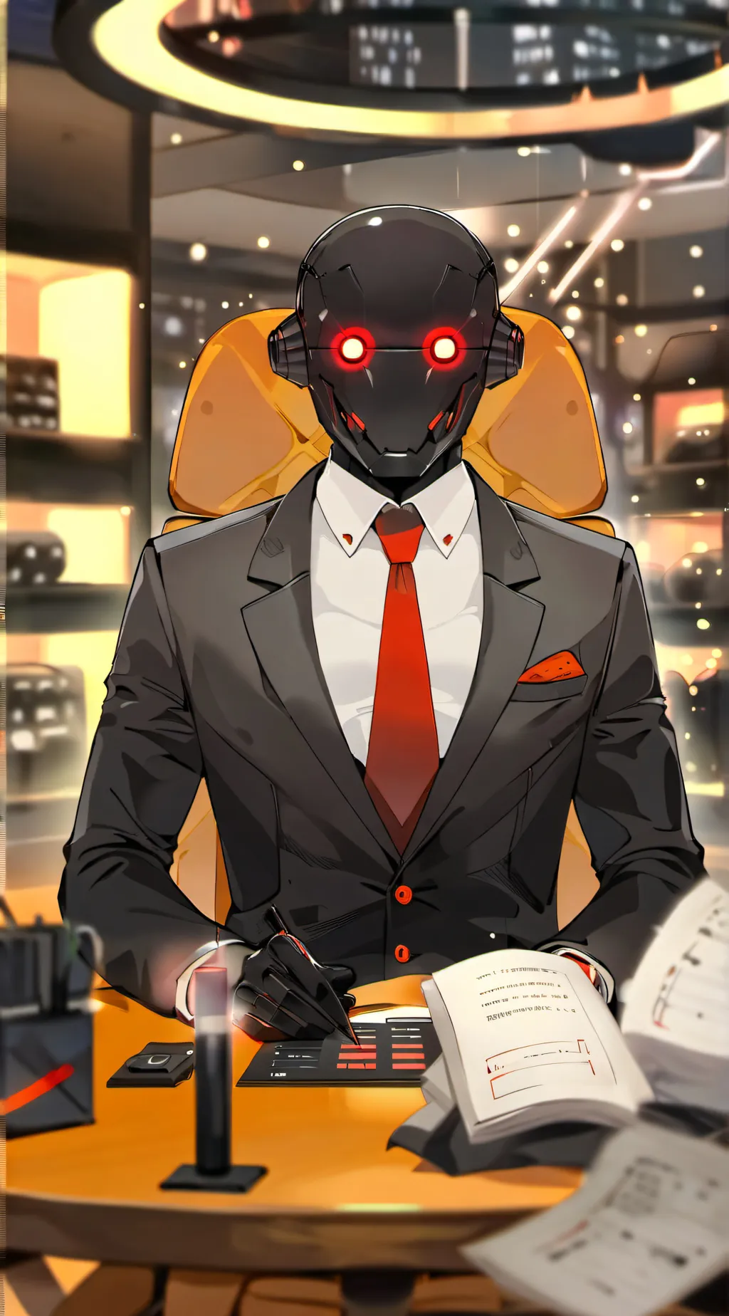 ai character: ERROR background