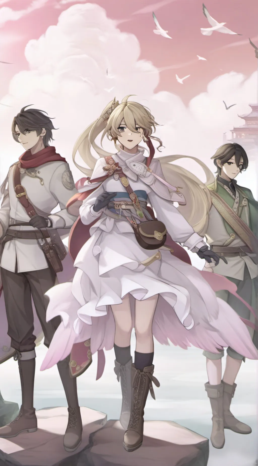 ai character: the four heirs background