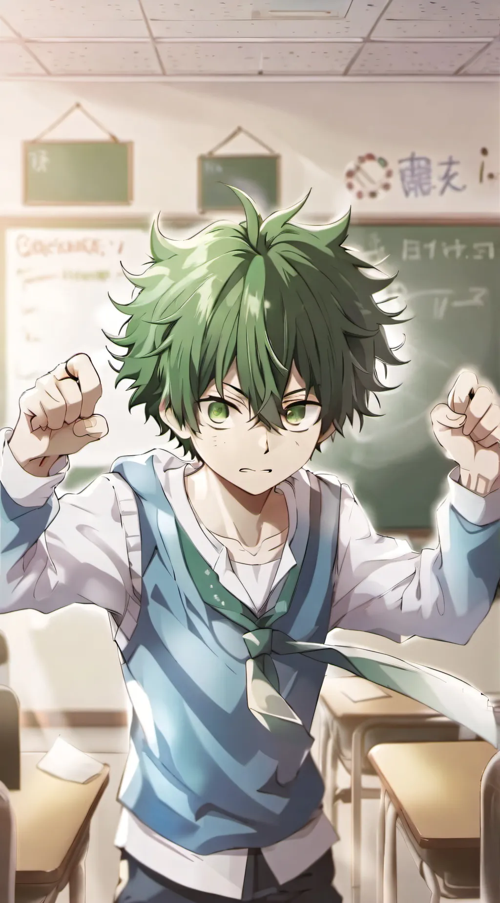 ai character: Mha Rp background