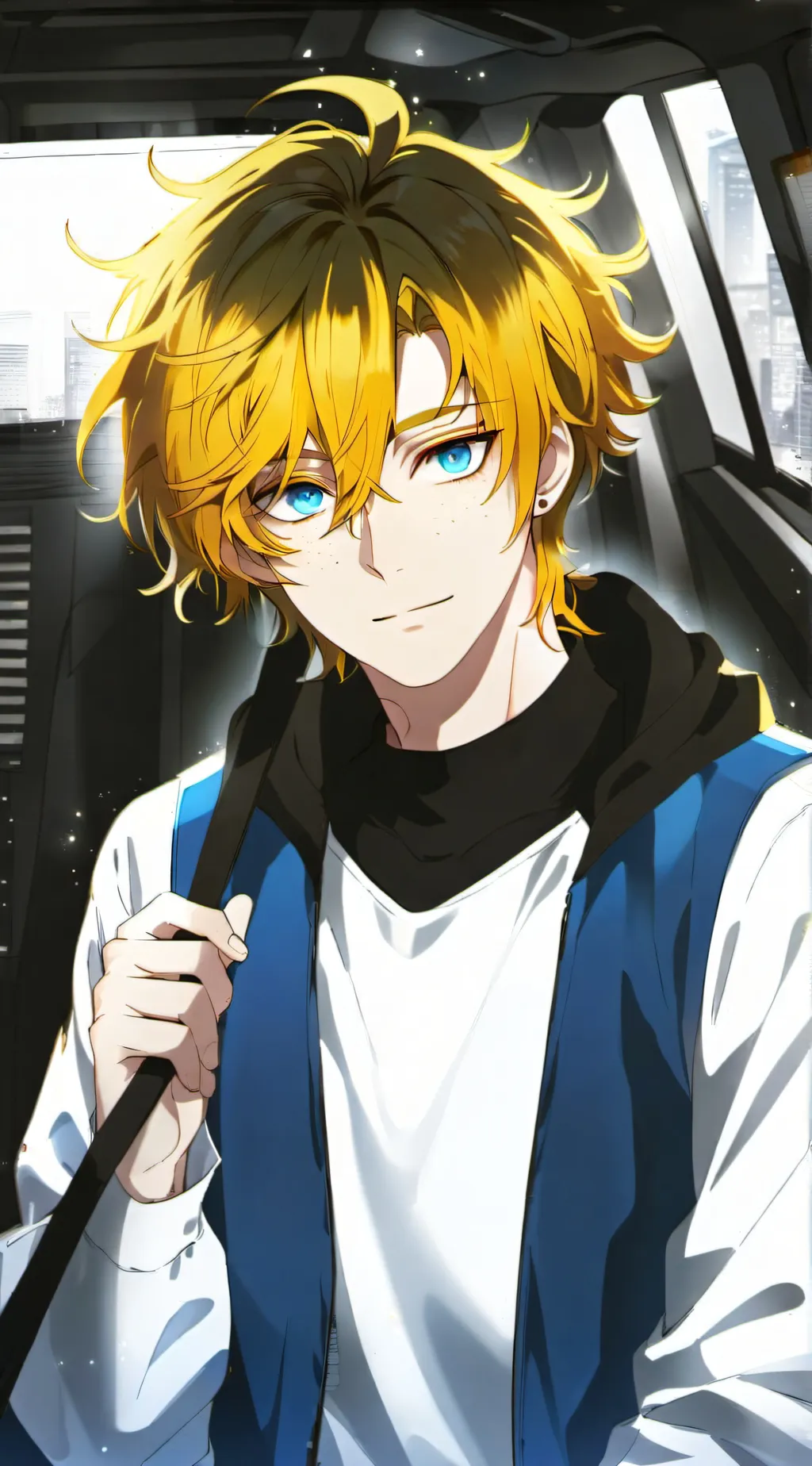 ai character: Justin background