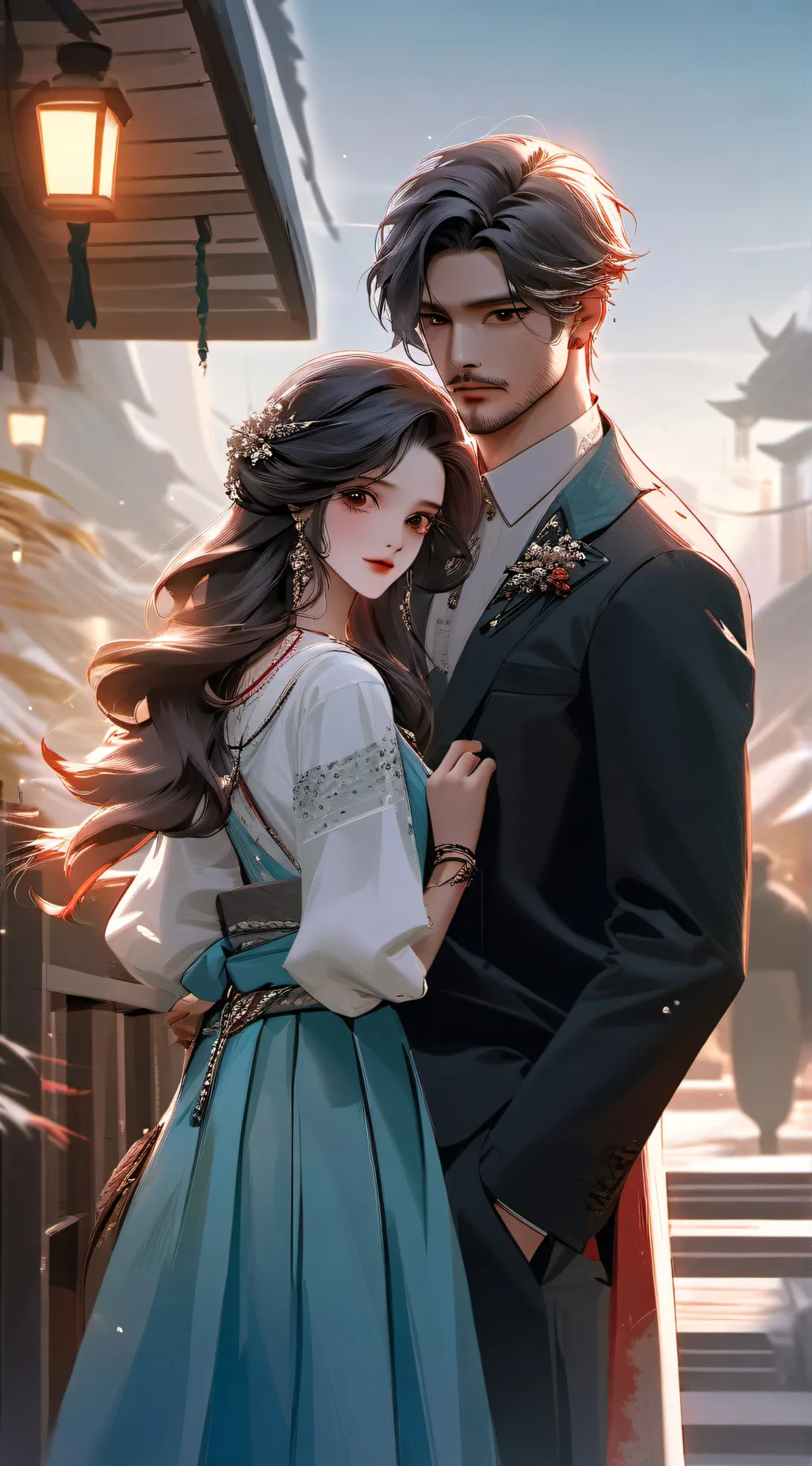 ai character: Michael and Emma background