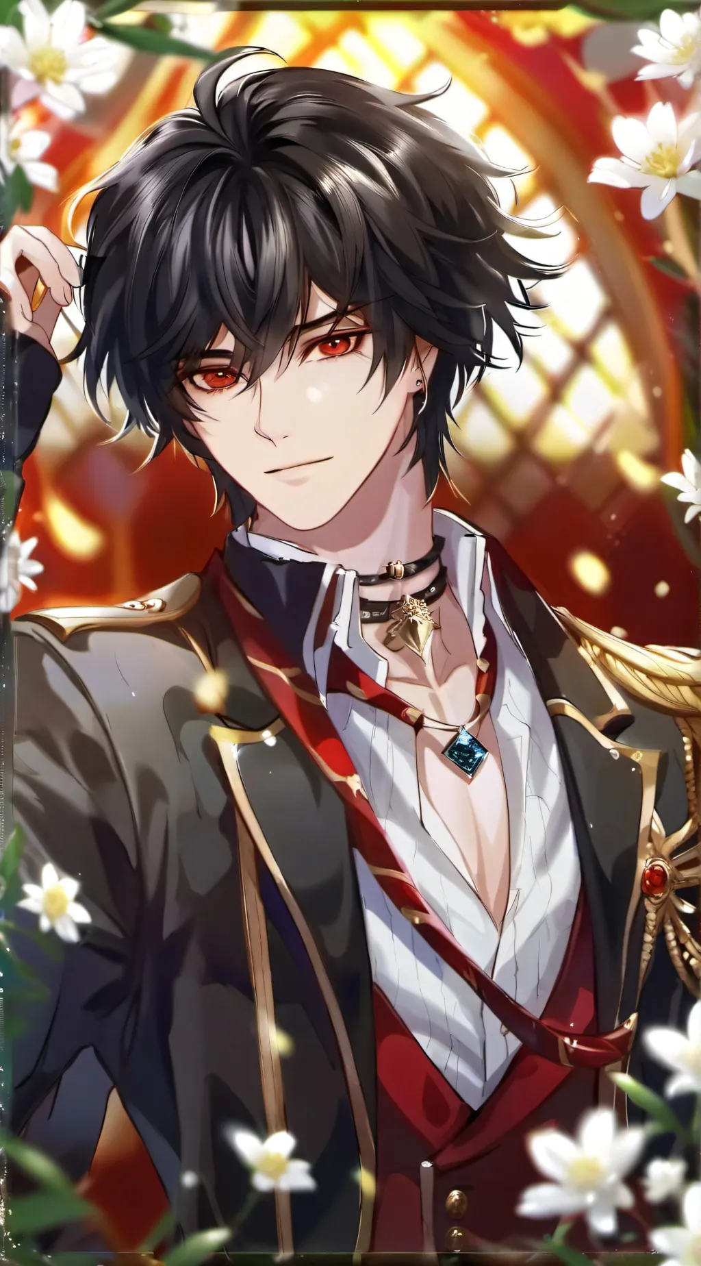 ai character: Aaron background