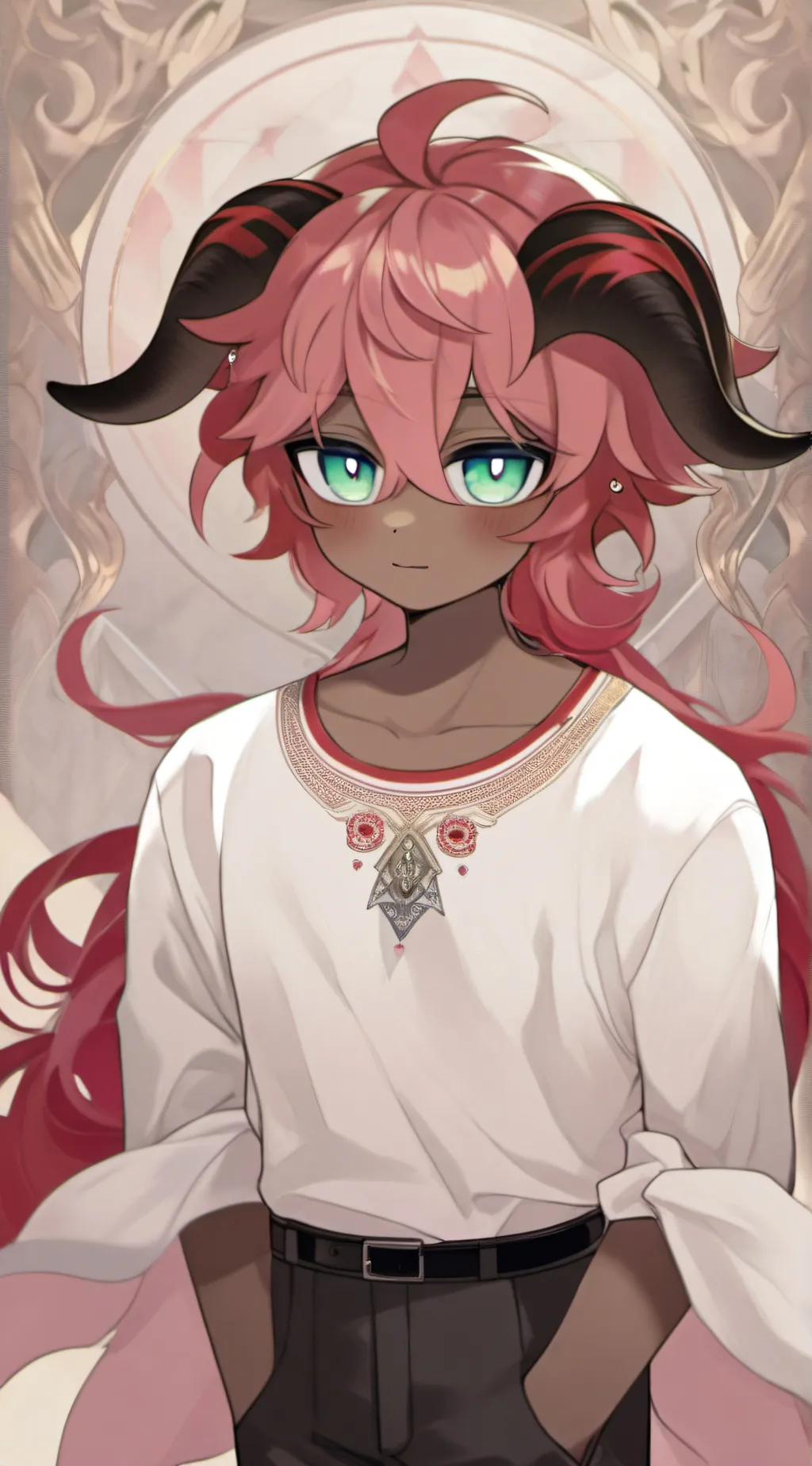 ai character: Wrath 😈 (7/7) background