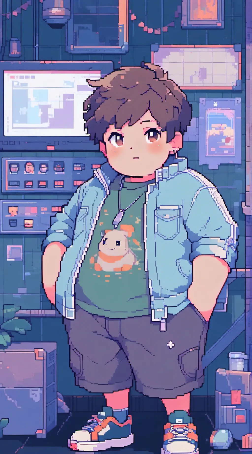 ai character: Alex background
