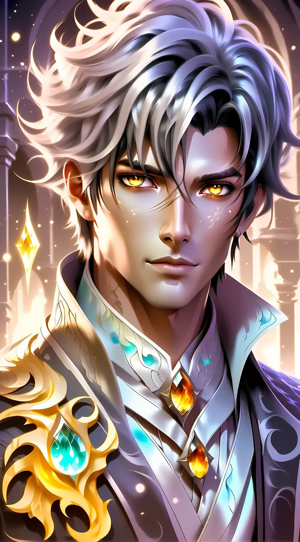 ai character: Cesar background