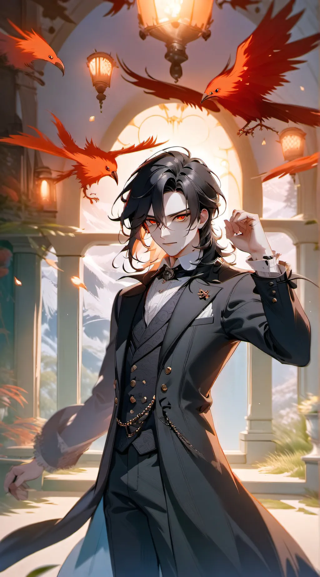 ai character: Noah background