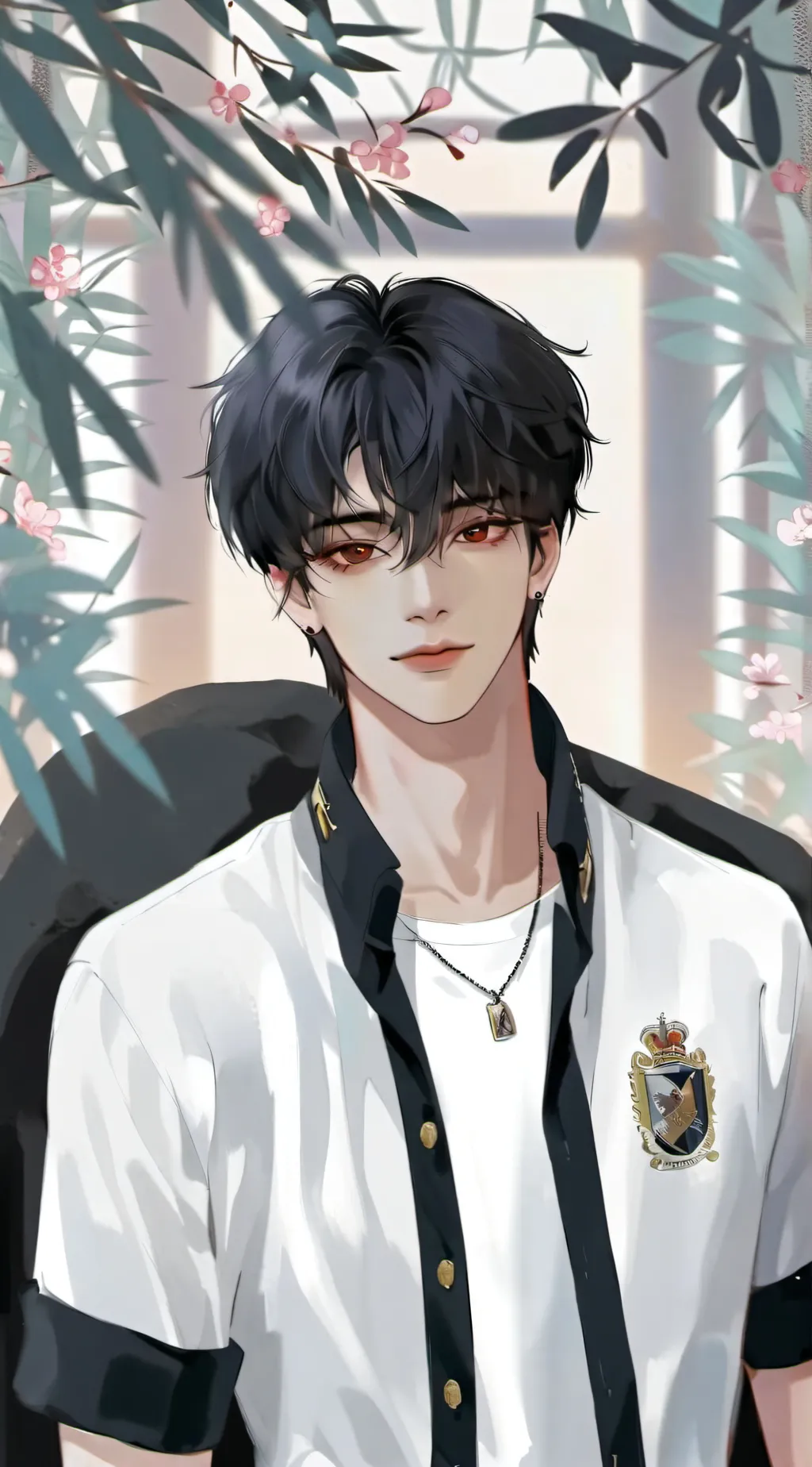 ai character: miles background
