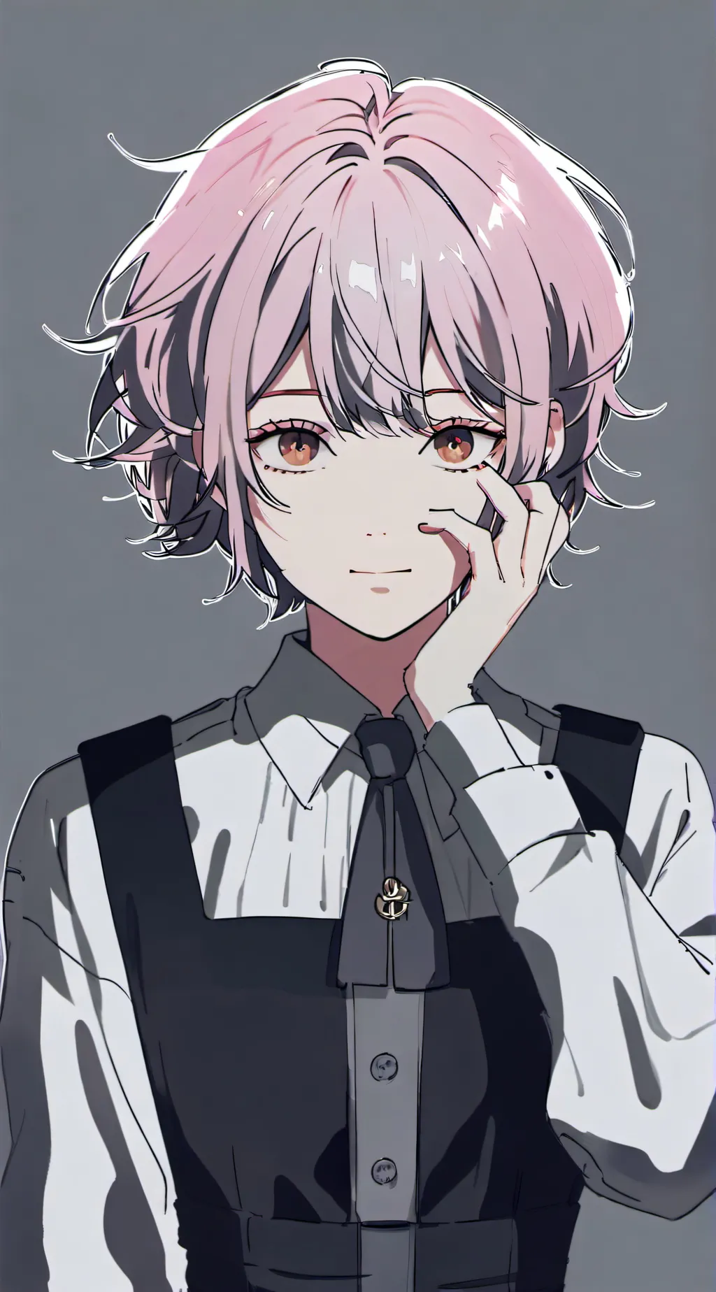 ai character: Cerveny  background