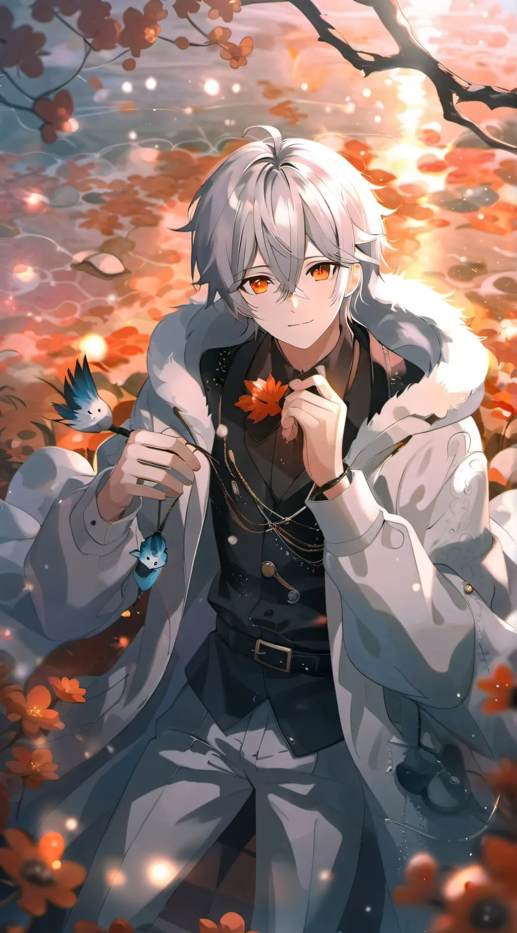 ai character: Ash background