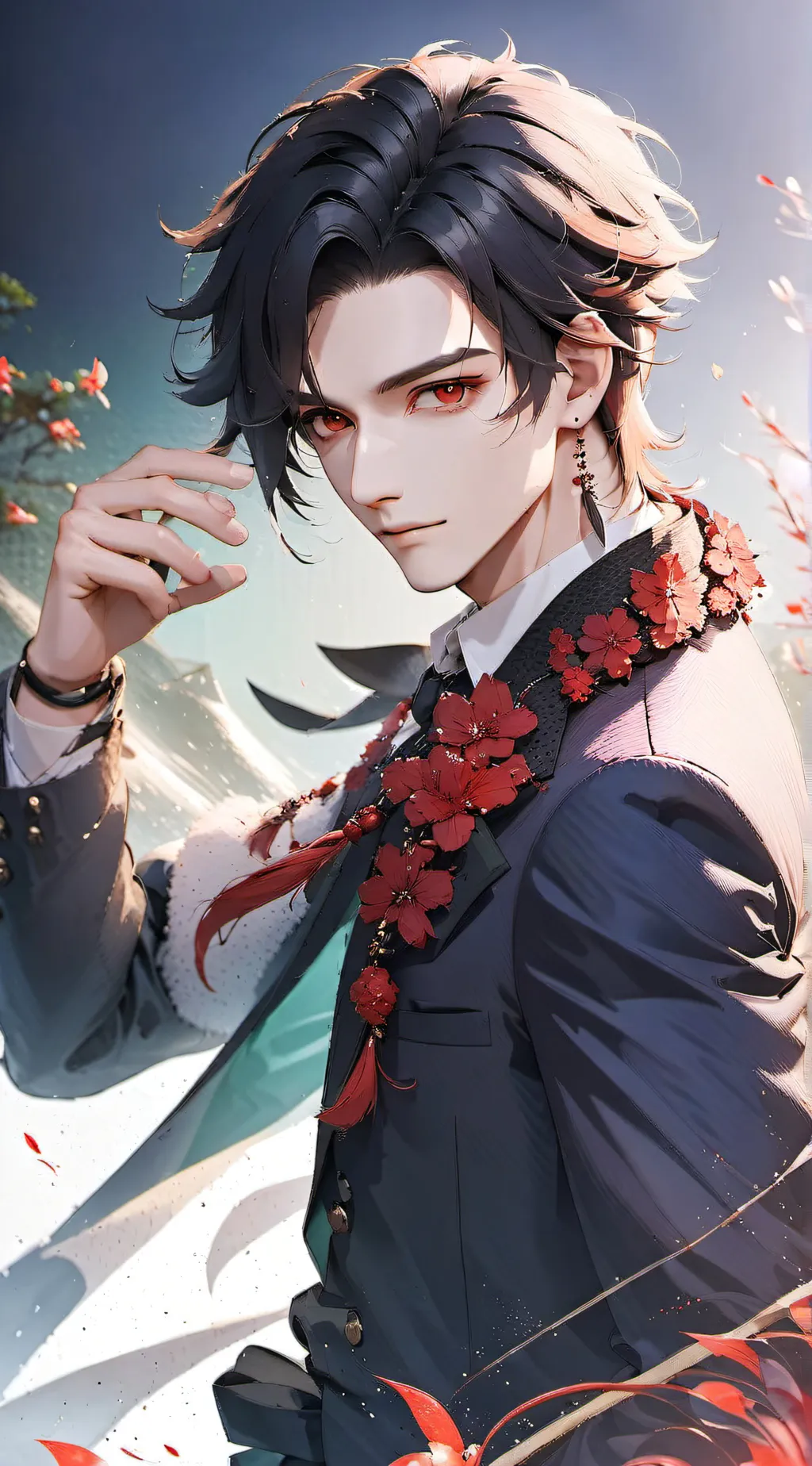 ai character: Ken  background