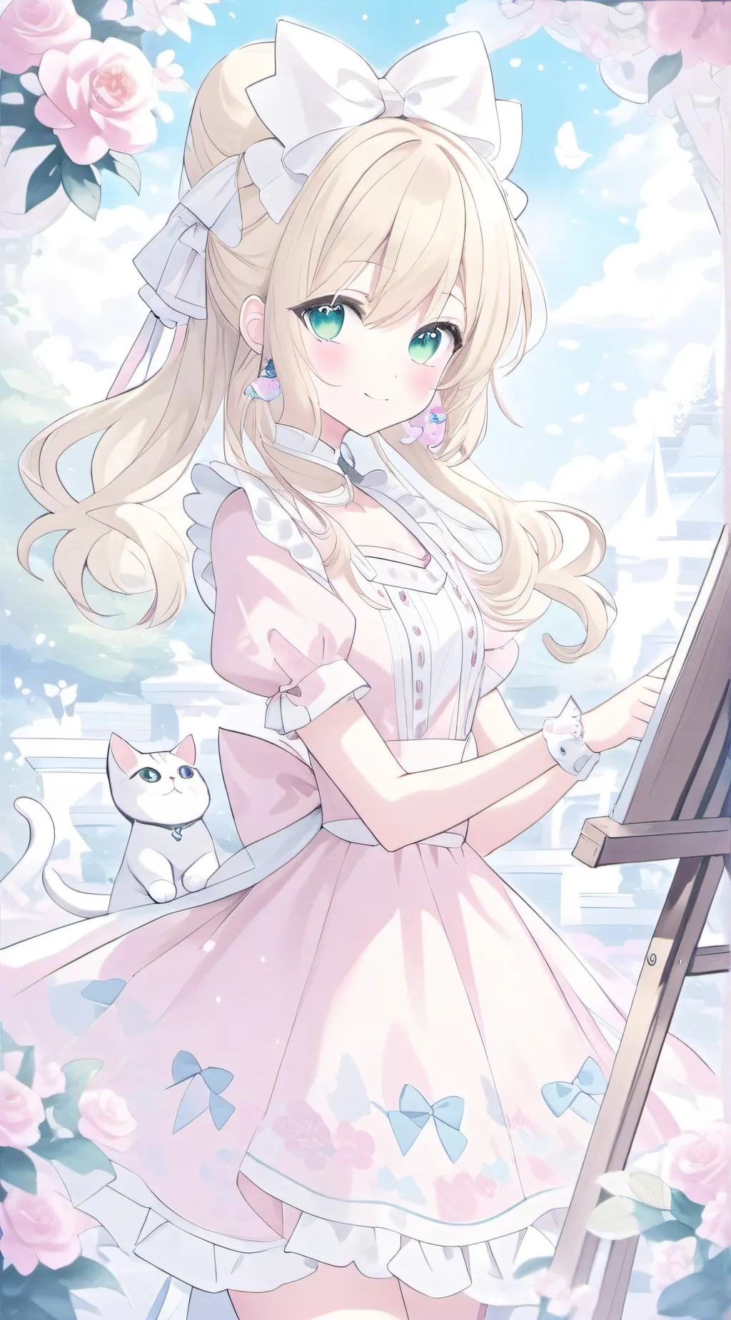 ai character: Mira background