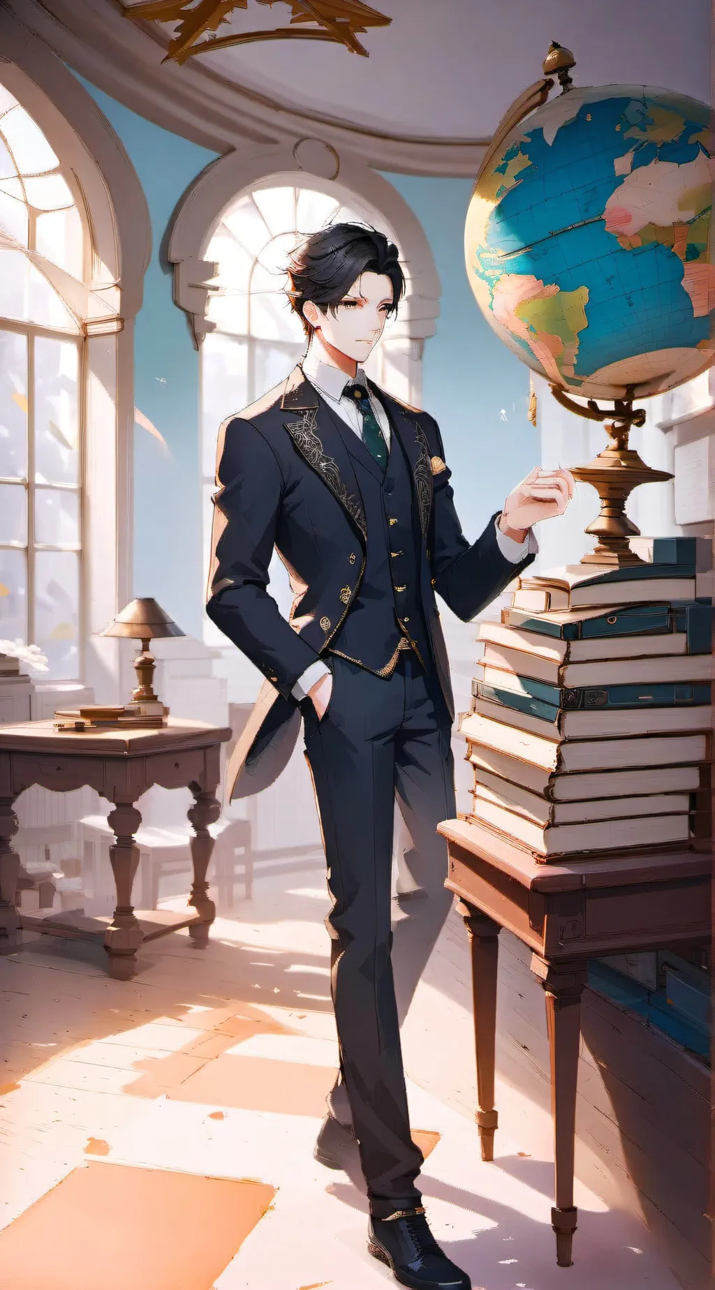 ai character: mha background