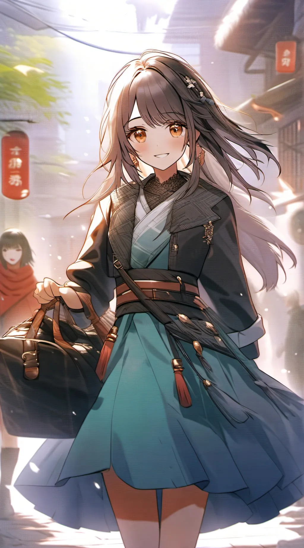 ai character: ruby background