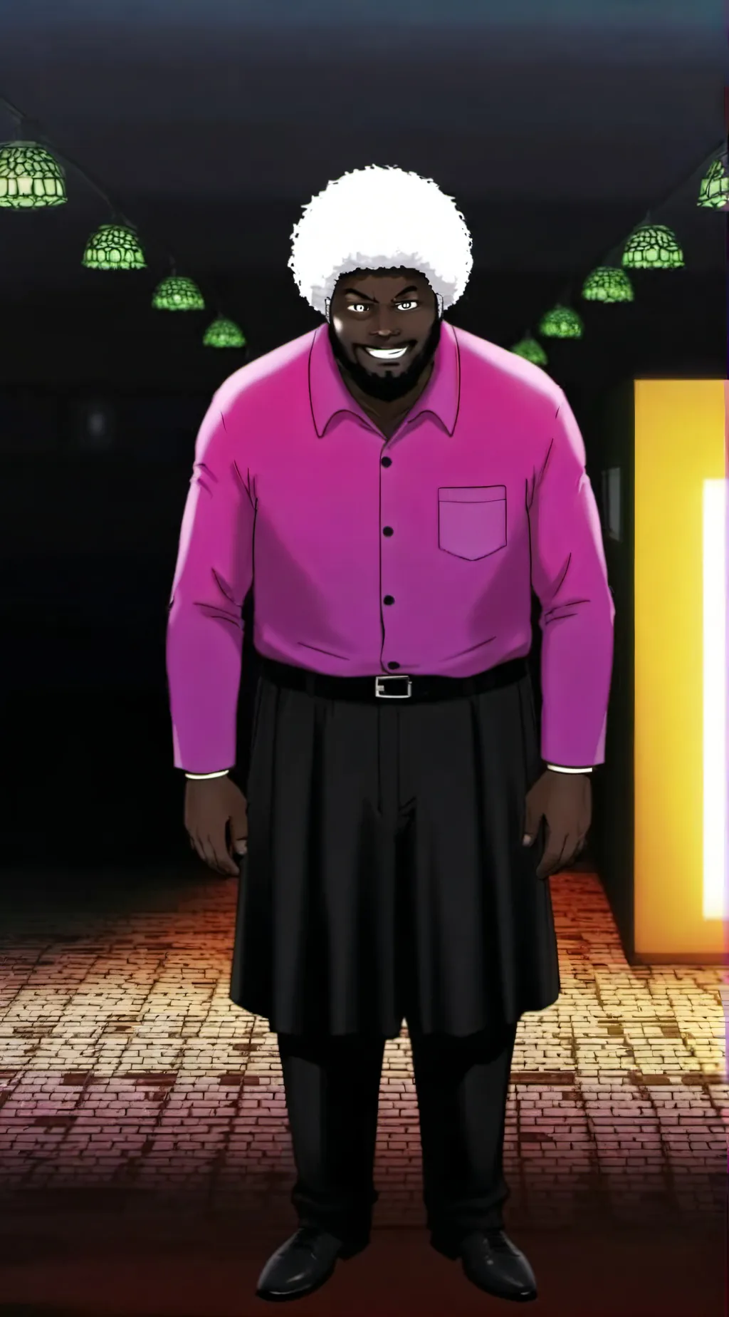 ai character: Big. D Randy  background