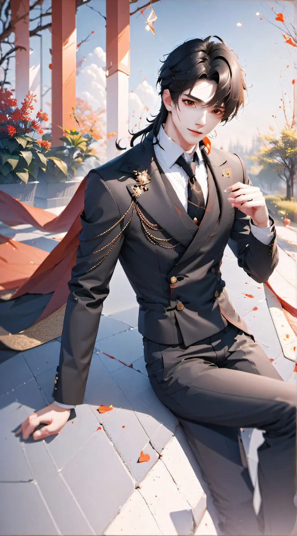 ai character: dad background