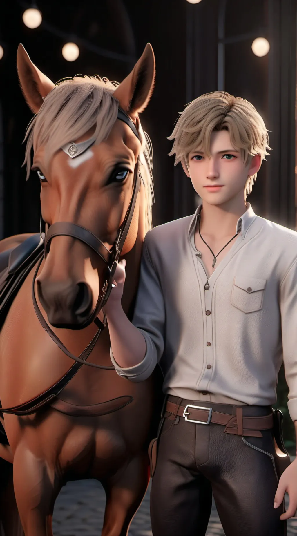 ai character: Oscar background