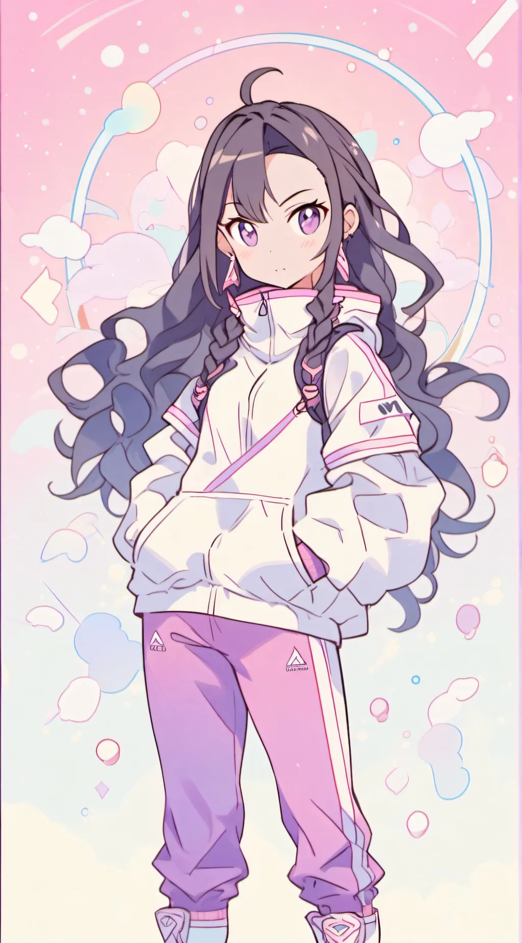 ai character: coffee background