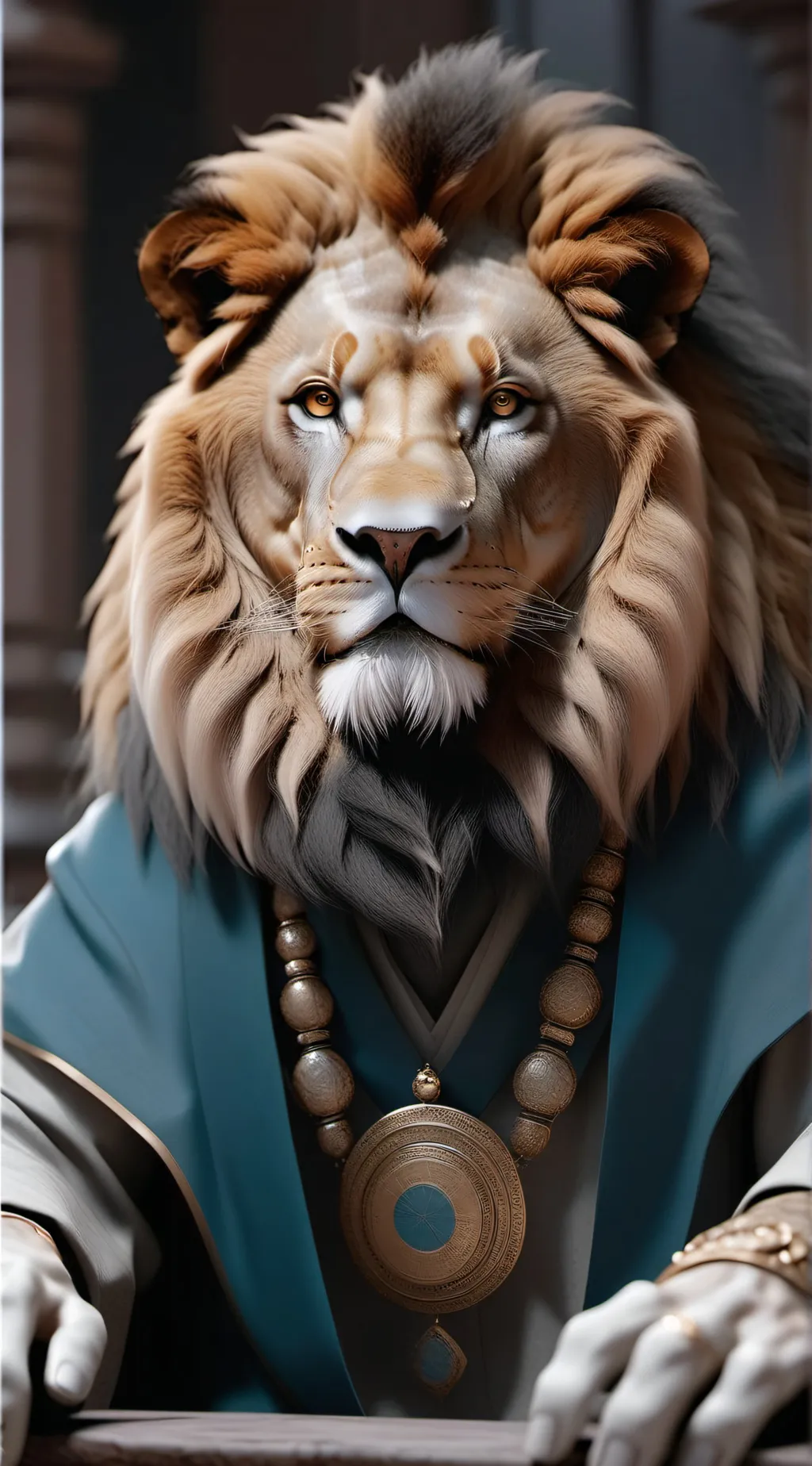 ai character: King max background