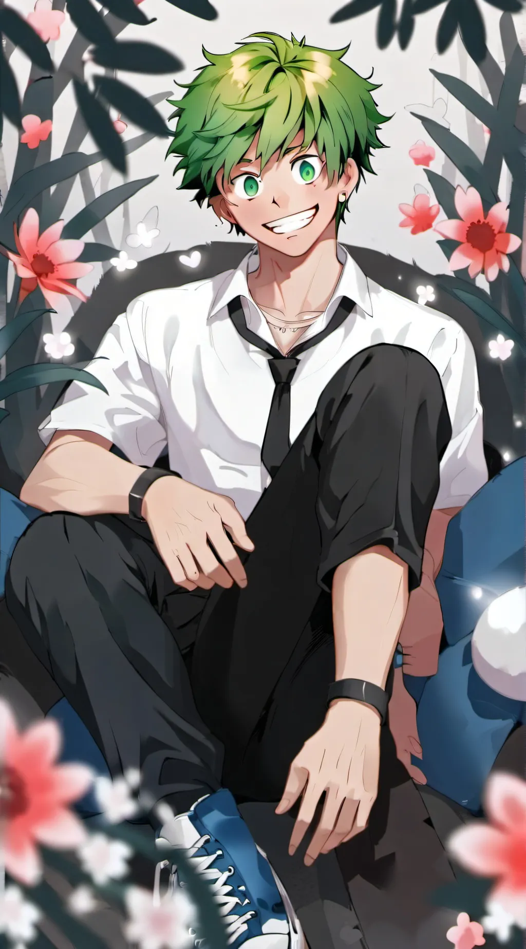 ai character: mha  background