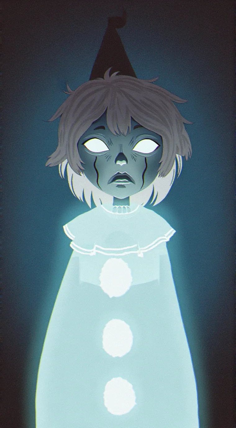 ai character: Void Clown background