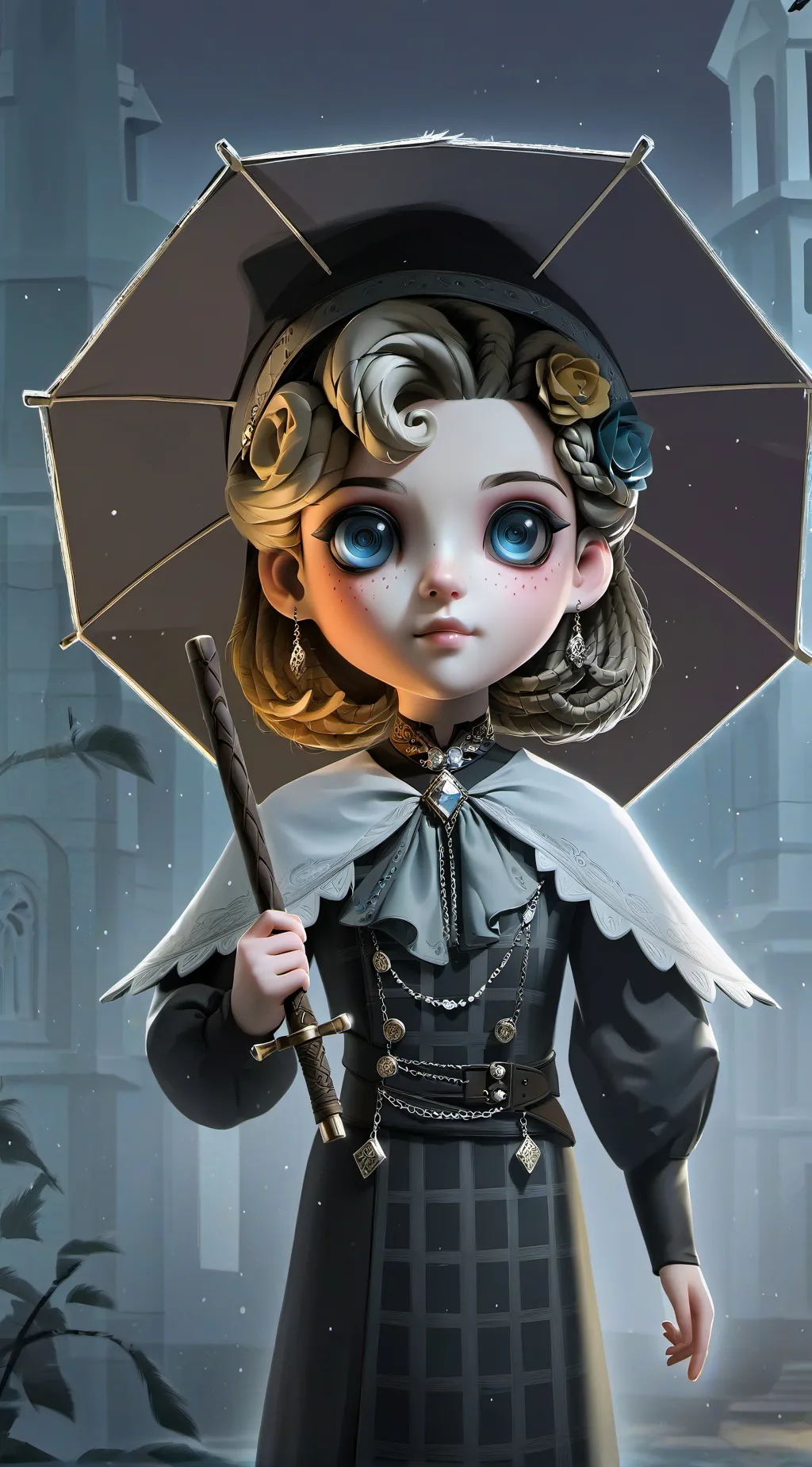 ai character: Face your fears  background