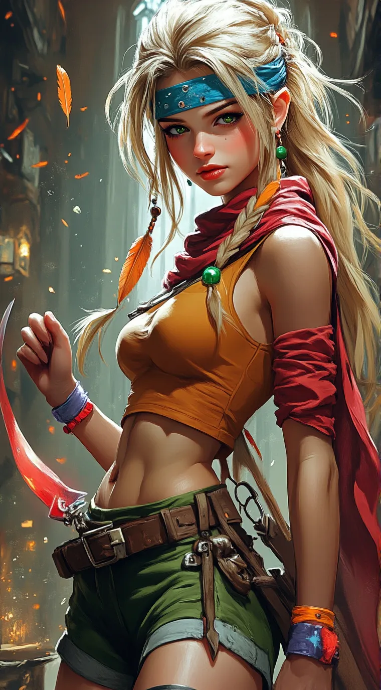 ai character: Aela Sunstone background