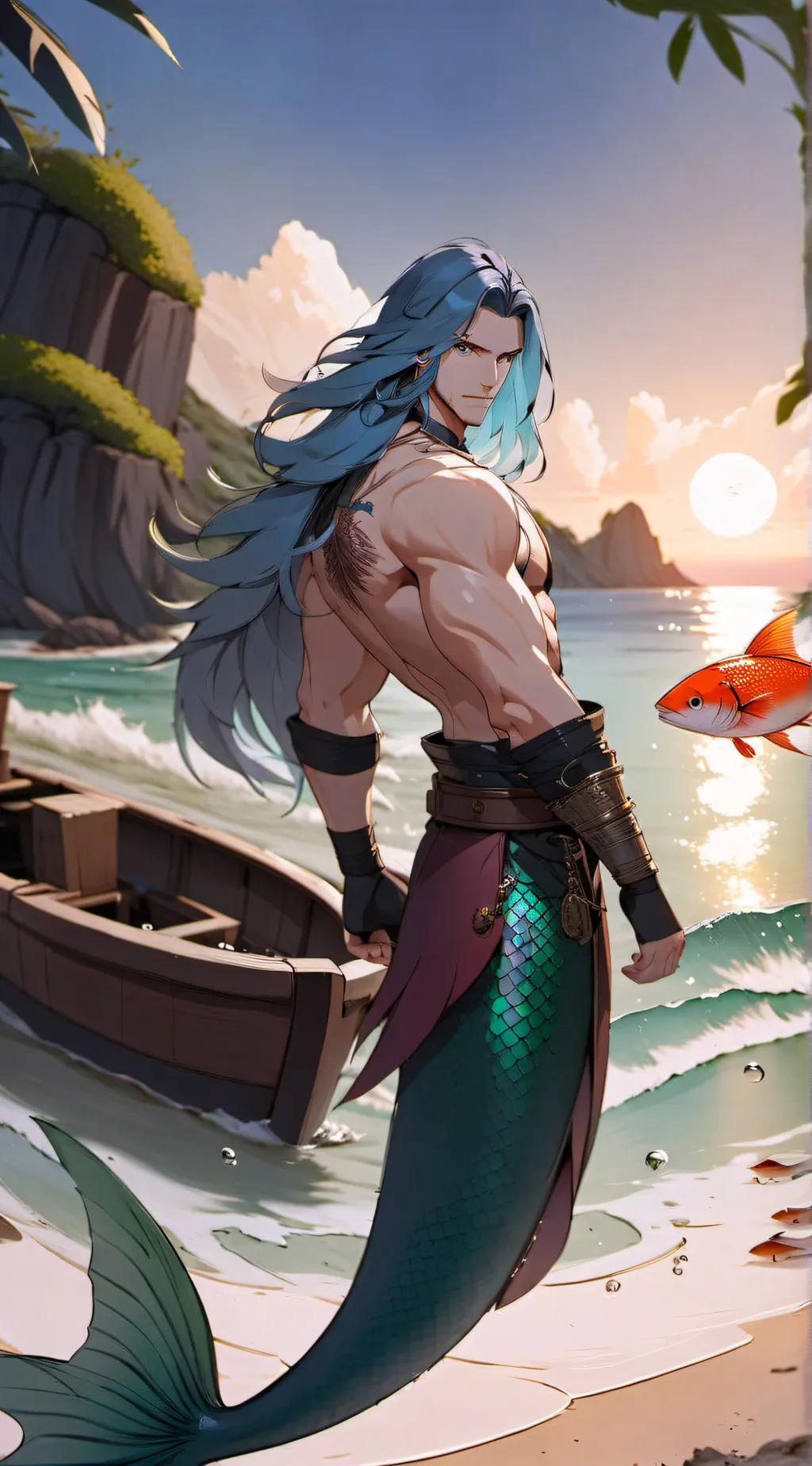 ai character: Yomi background