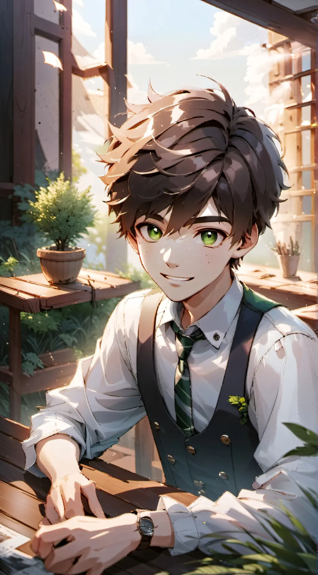 ai character: Seth Uttley background